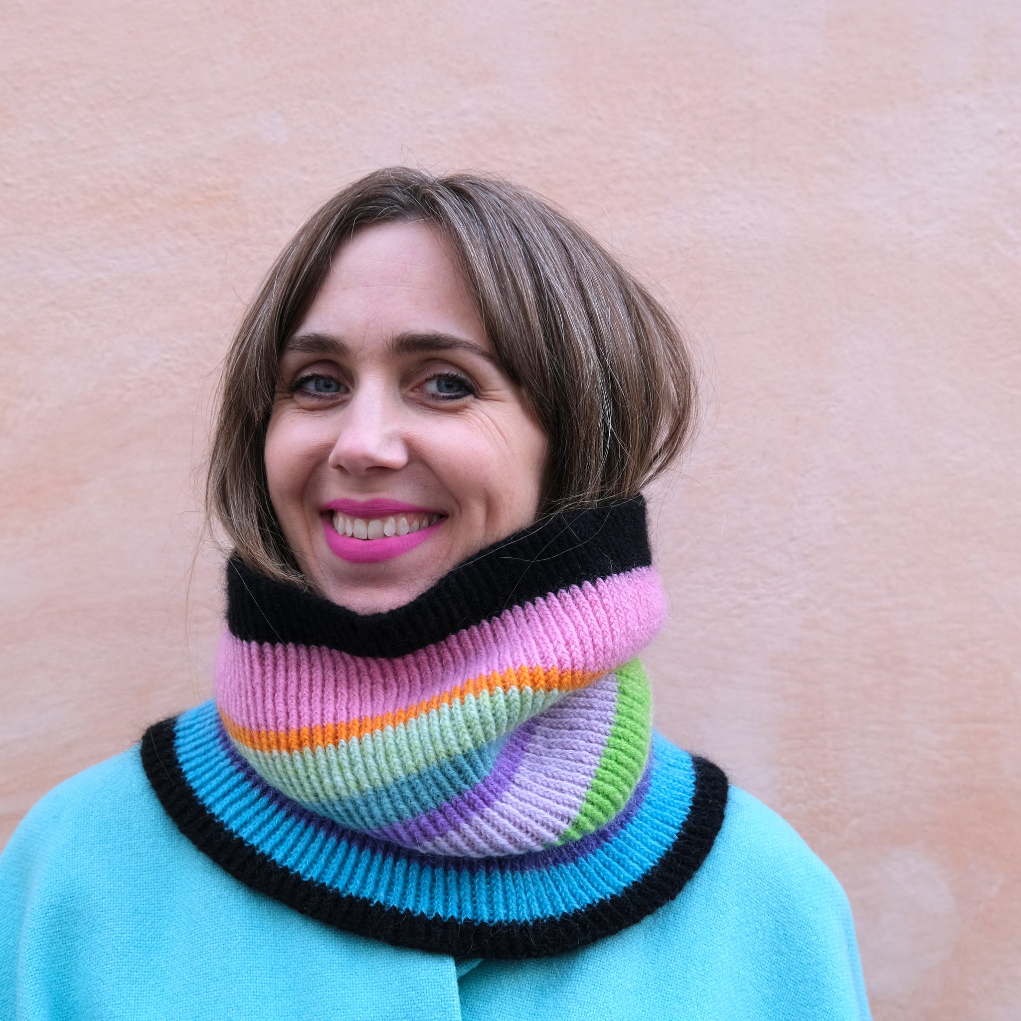 Oppskrift på Stripefest-hals