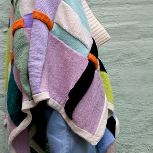Oppskrift på CITY basket poncho 2